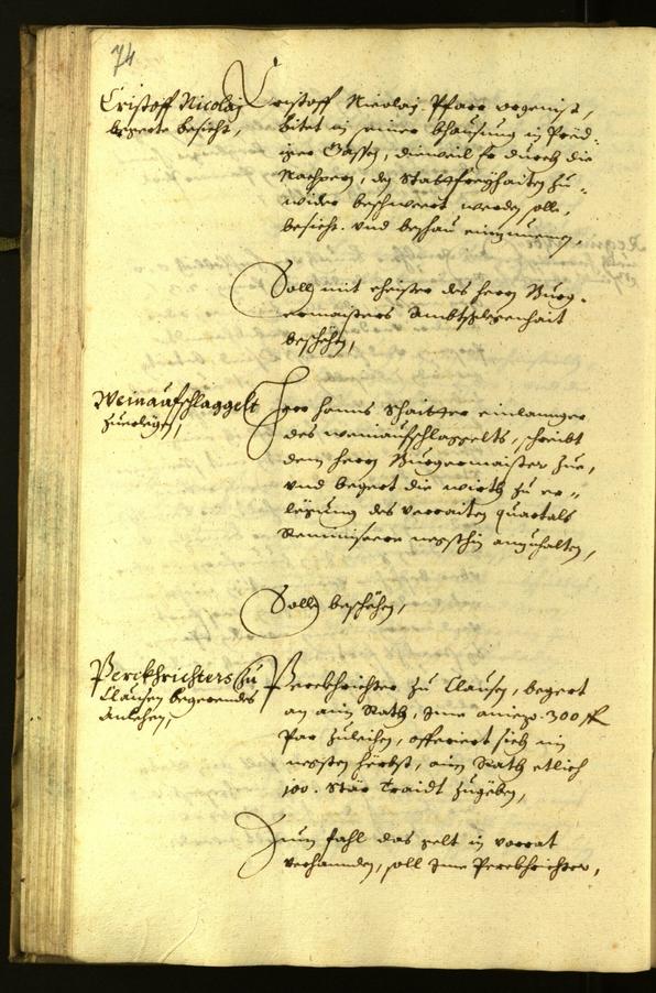 Civic Archives of Bozen-Bolzano - BOhisto Minutes of the council 1628 