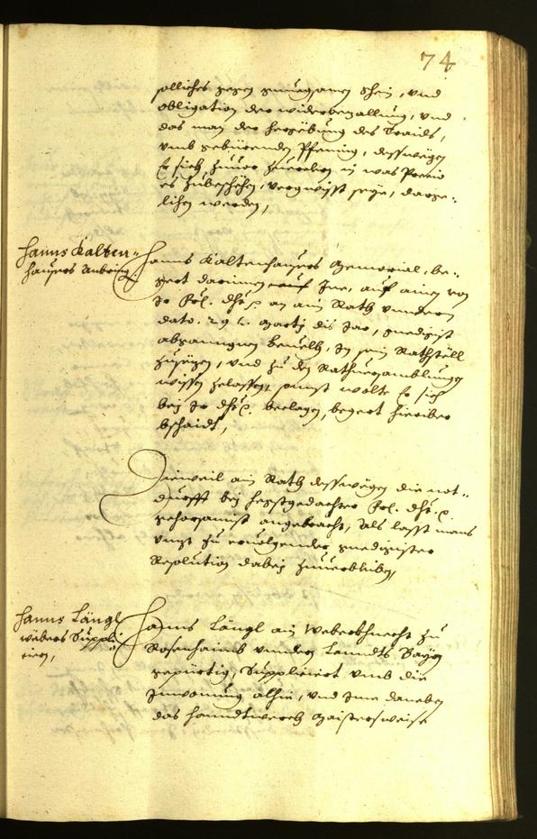 Civic Archives of Bozen-Bolzano - BOhisto Minutes of the council 1628 