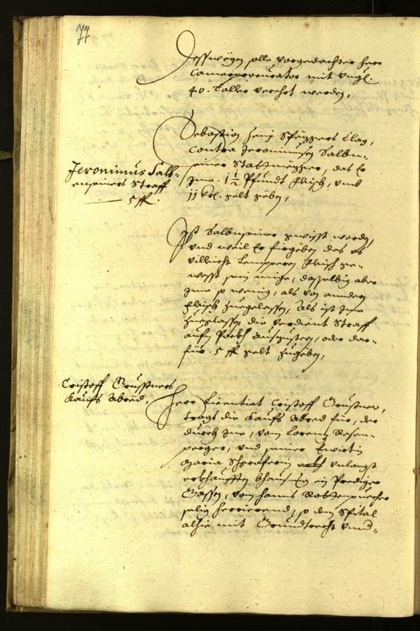 Civic Archives of Bozen-Bolzano - BOhisto Minutes of the council 1628 