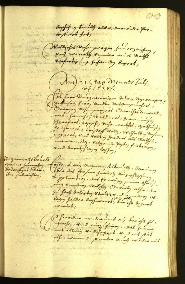 Civic Archives of Bozen-Bolzano - BOhisto Minutes of the council 1628 