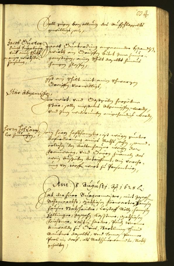 Civic Archives of Bozen-Bolzano - BOhisto Minutes of the council 1628 