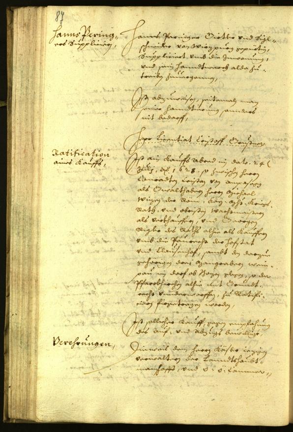 Civic Archives of Bozen-Bolzano - BOhisto Minutes of the council 1628 