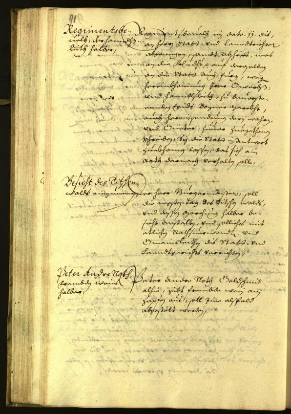 Civic Archives of Bozen-Bolzano - BOhisto Minutes of the council 1628 