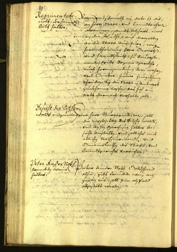 Civic Archives of Bozen-Bolzano - BOhisto Minutes of the council 1628 