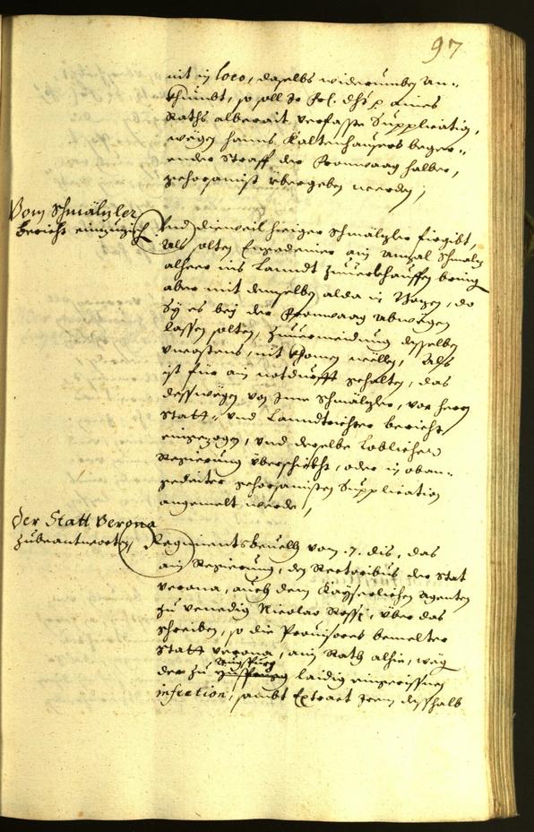 Civic Archives of Bozen-Bolzano - BOhisto Minutes of the council 1628 