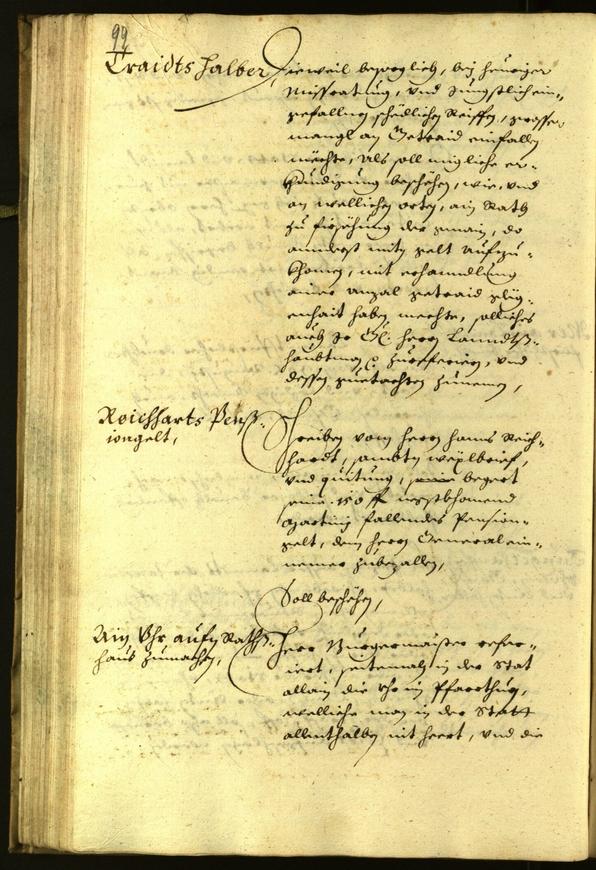 Civic Archives of Bozen-Bolzano - BOhisto Minutes of the council 1628 