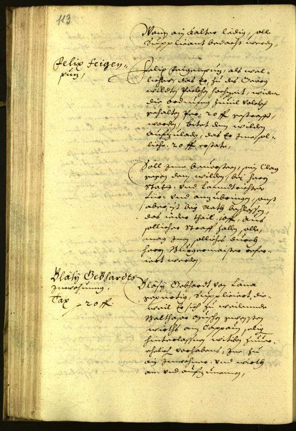 Civic Archives of Bozen-Bolzano - BOhisto Minutes of the council 1628 