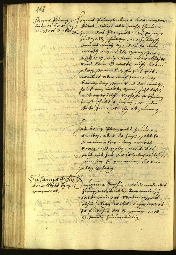 Stadtarchiv Bozen - BOhisto Ratsprotokoll 1628 