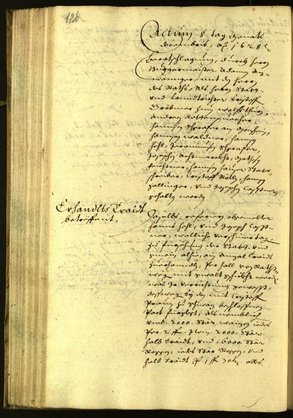 Civic Archives of Bozen-Bolzano - BOhisto Minutes of the council 1628 