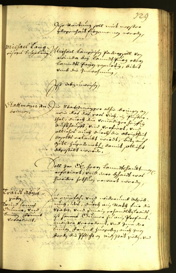 Civic Archives of Bozen-Bolzano - BOhisto Minutes of the council 1628 