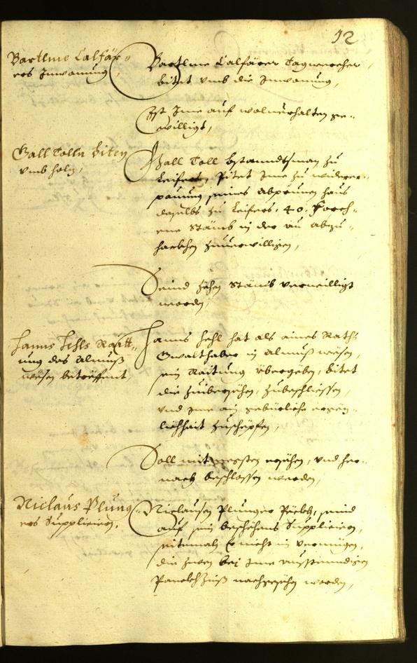 Civic Archives of Bozen-Bolzano - BOhisto Minutes of the council 1628 