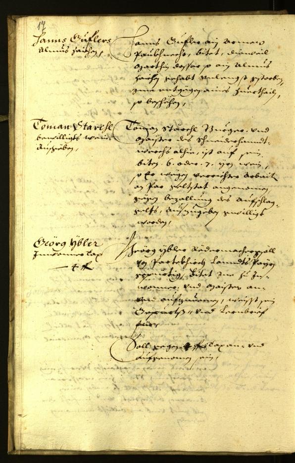 Stadtarchiv Bozen - BOhisto Ratsprotokoll 1628 