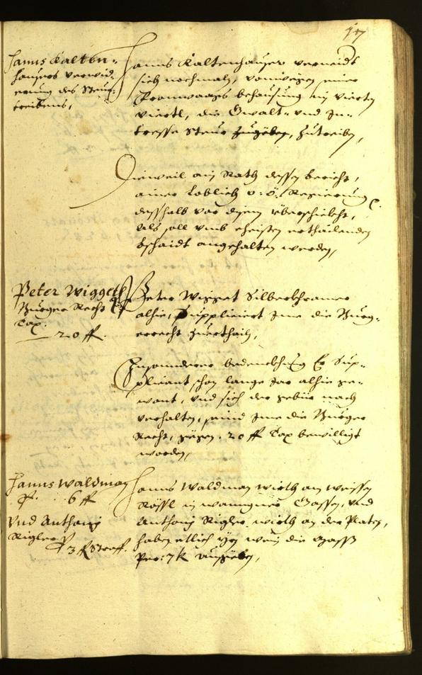 Civic Archives of Bozen-Bolzano - BOhisto Minutes of the council 1628 