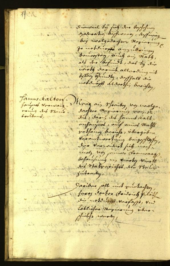 Civic Archives of Bozen-Bolzano - BOhisto Minutes of the council 1628 