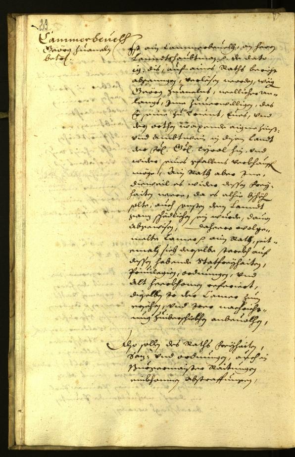 Civic Archives of Bozen-Bolzano - BOhisto Minutes of the council 1628 