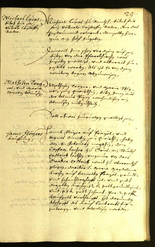 Civic Archives of Bozen-Bolzano - BOhisto Minutes of the council 1628 