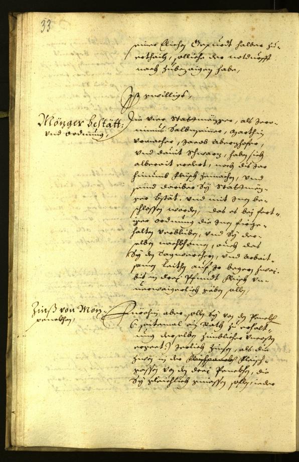 Civic Archives of Bozen-Bolzano - BOhisto Minutes of the council 1628 