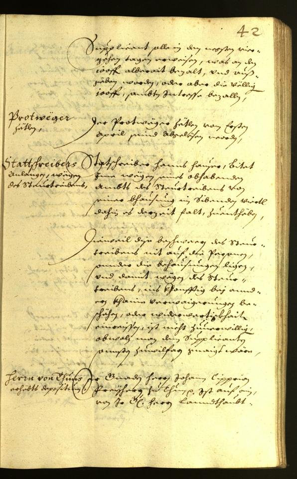 Civic Archives of Bozen-Bolzano - BOhisto Minutes of the council 1628 