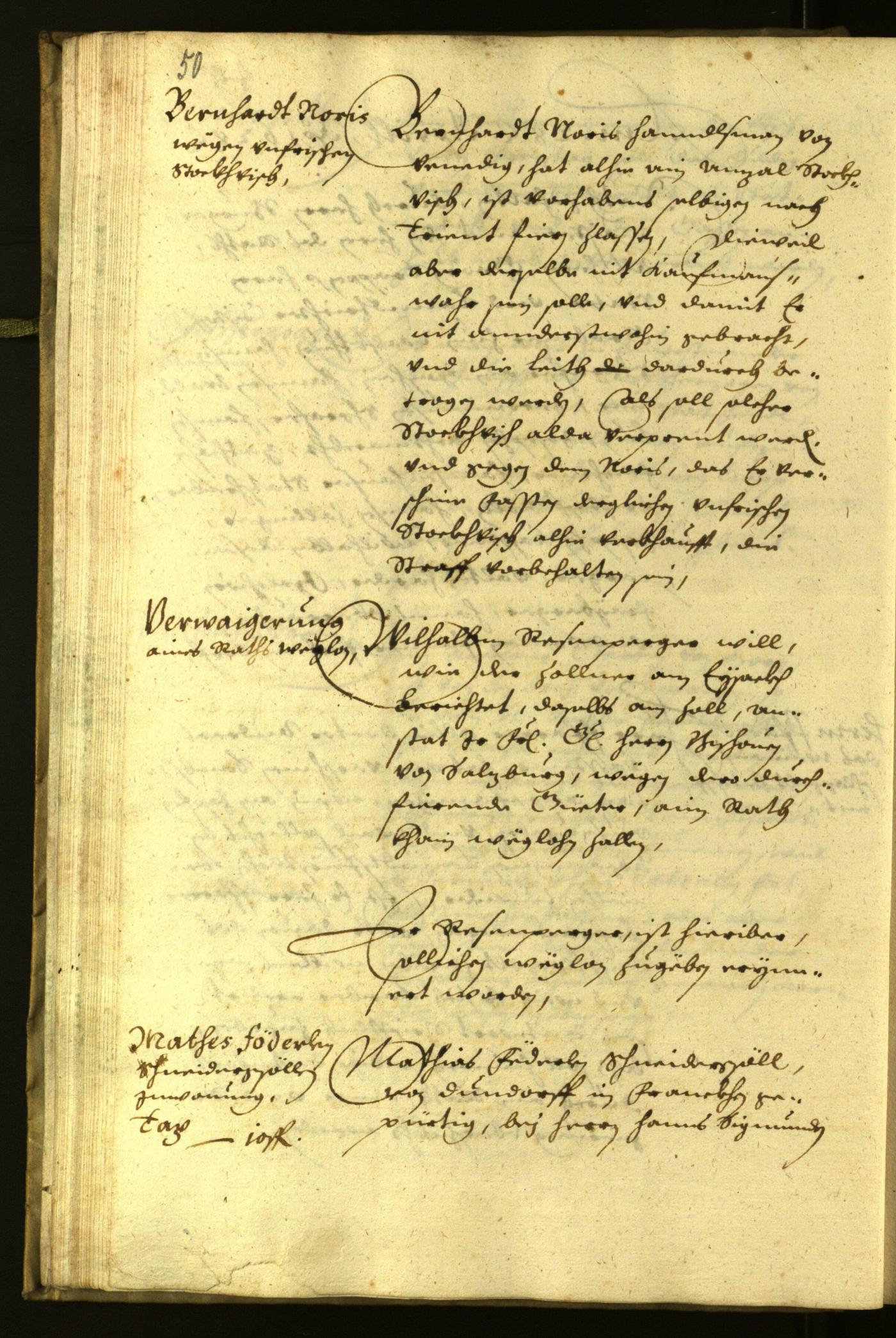 Civic Archives of Bozen-Bolzano - BOhisto Minutes of the council 1628 