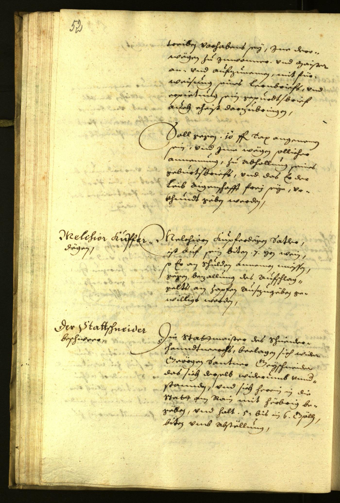 Stadtarchiv Bozen - BOhisto Ratsprotokoll 1628 