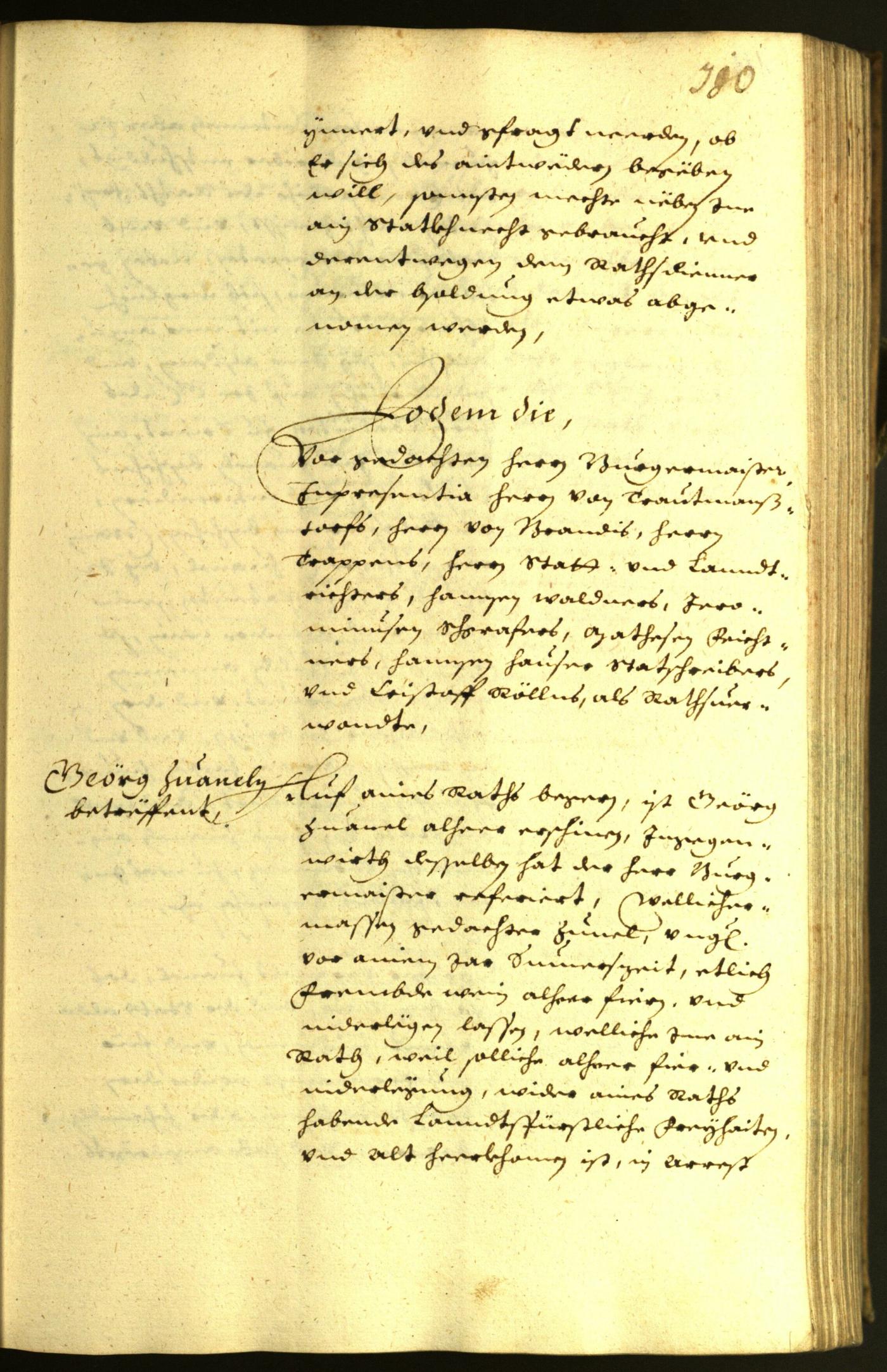 Civic Archives of Bozen-Bolzano - BOhisto Minutes of the council 1628 