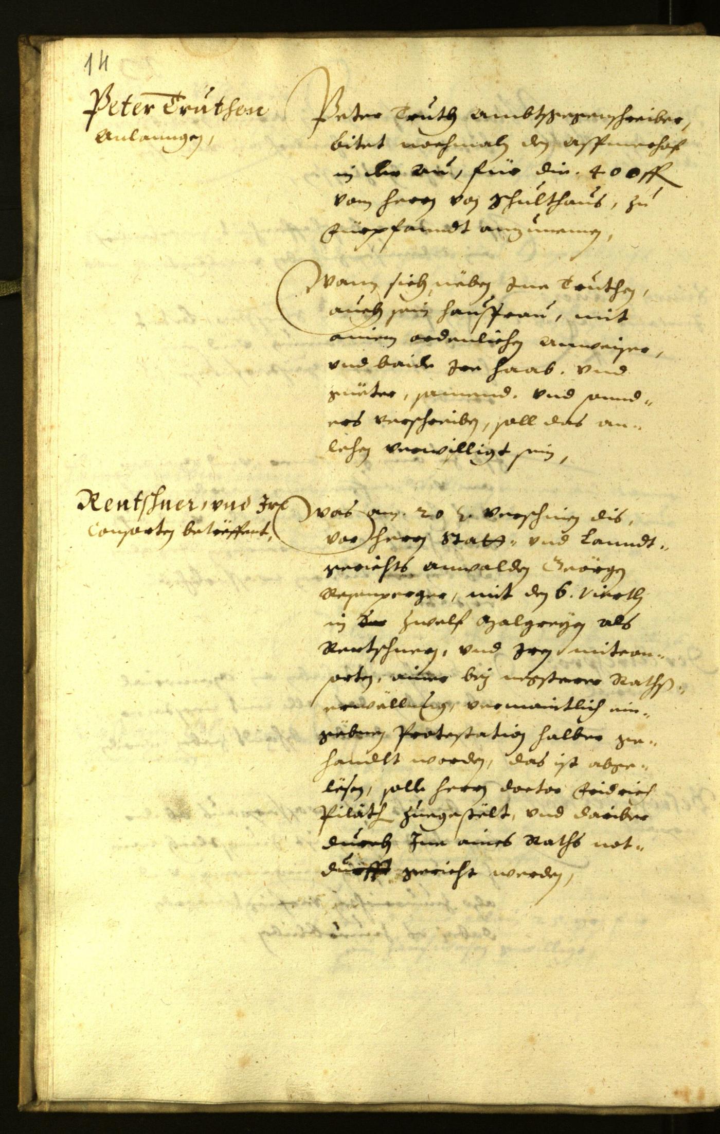 Civic Archives of Bozen-Bolzano - BOhisto Minutes of the council 1628 