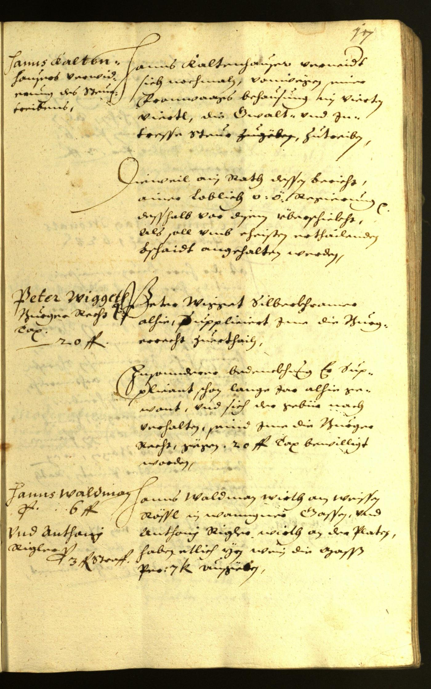 Civic Archives of Bozen-Bolzano - BOhisto Minutes of the council 1628 