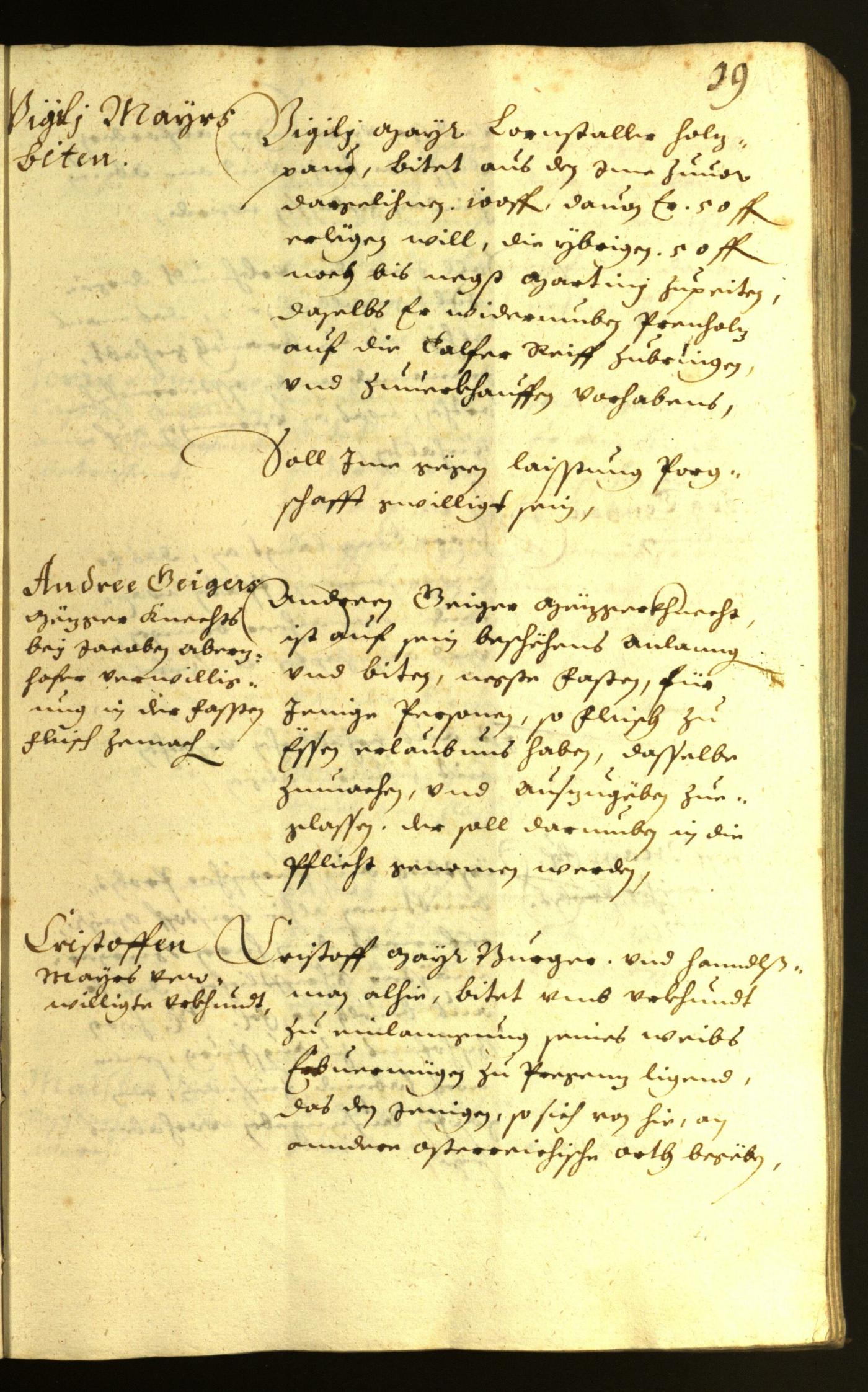 Civic Archives of Bozen-Bolzano - BOhisto Minutes of the council 1628 