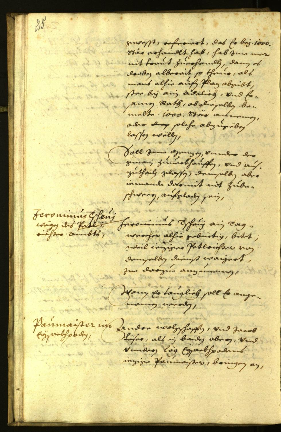 Civic Archives of Bozen-Bolzano - BOhisto Minutes of the council 1628 