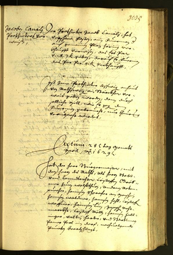 Civic Archives of Bozen-Bolzano - BOhisto Minutes of the council 1629 