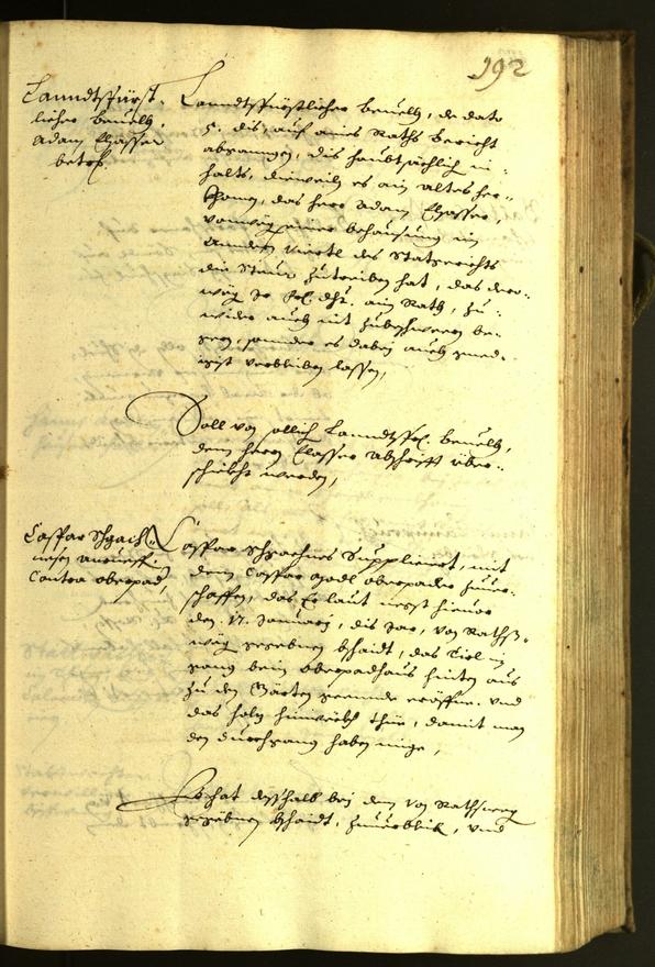 Civic Archives of Bozen-Bolzano - BOhisto Minutes of the council 1629 