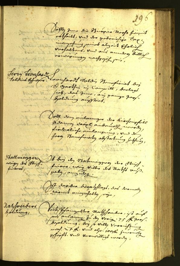 Civic Archives of Bozen-Bolzano - BOhisto Minutes of the council 1629 