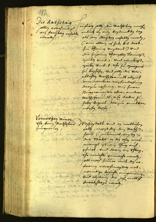 Civic Archives of Bozen-Bolzano - BOhisto Minutes of the council 1629 