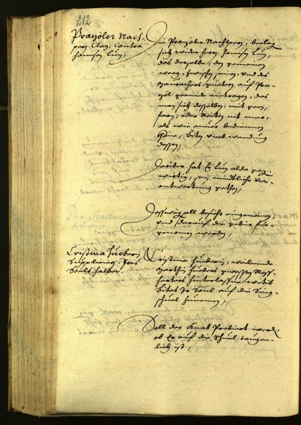 Stadtarchiv Bozen - BOhisto Ratsprotokoll 1629 