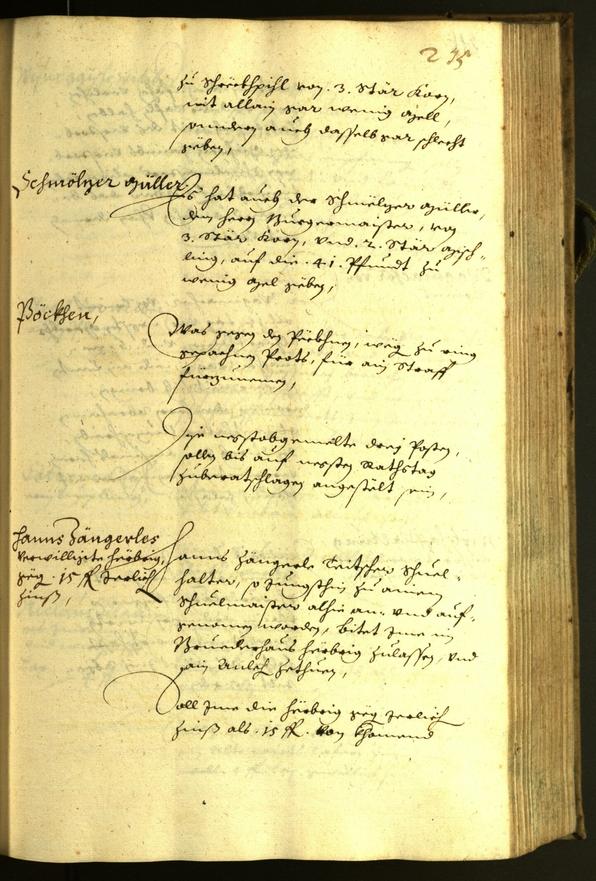 Civic Archives of Bozen-Bolzano - BOhisto Minutes of the council 1629 