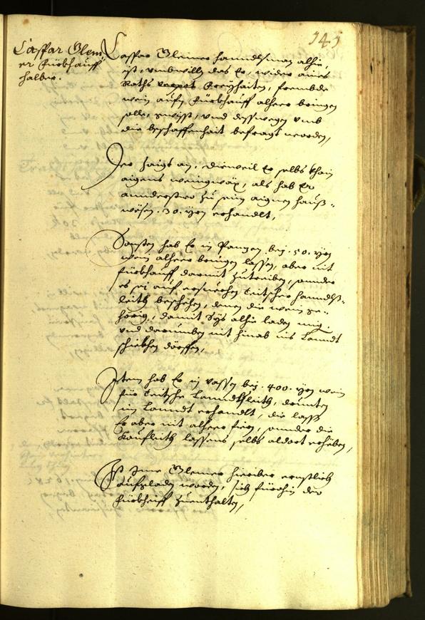 Civic Archives of Bozen-Bolzano - BOhisto Minutes of the council 1629 