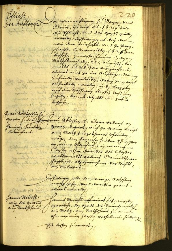 Civic Archives of Bozen-Bolzano - BOhisto Minutes of the council 1629 