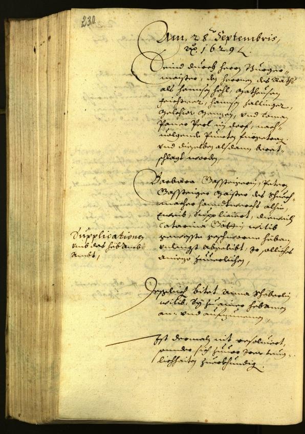 Civic Archives of Bozen-Bolzano - BOhisto Minutes of the council 1629 