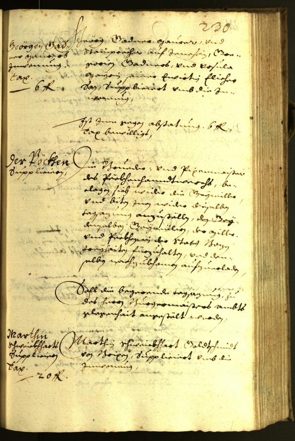 Civic Archives of Bozen-Bolzano - BOhisto Minutes of the council 1629 