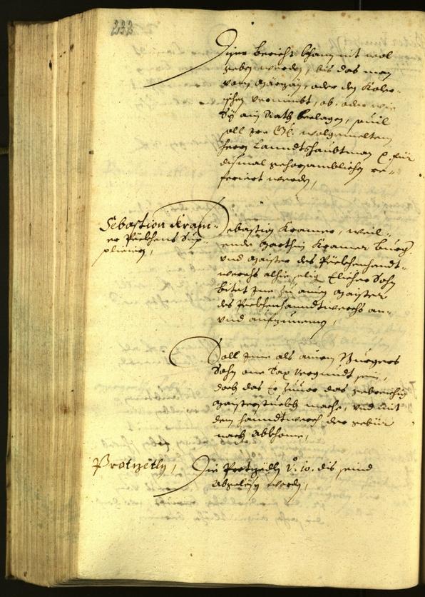 Civic Archives of Bozen-Bolzano - BOhisto Minutes of the council 1629 