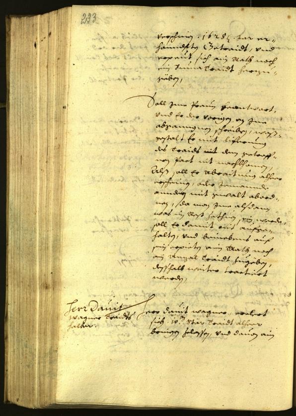 Civic Archives of Bozen-Bolzano - BOhisto Minutes of the council 1629 