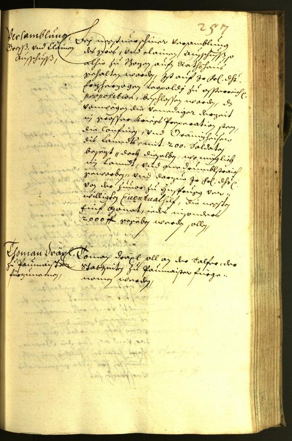 Civic Archives of Bozen-Bolzano - BOhisto Minutes of the council 1629 