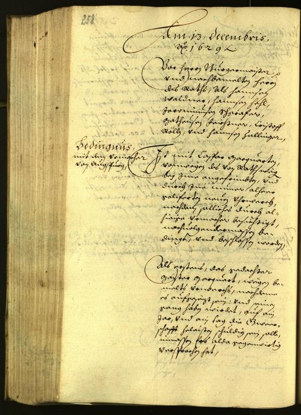 Civic Archives of Bozen-Bolzano - BOhisto Minutes of the council 1629 