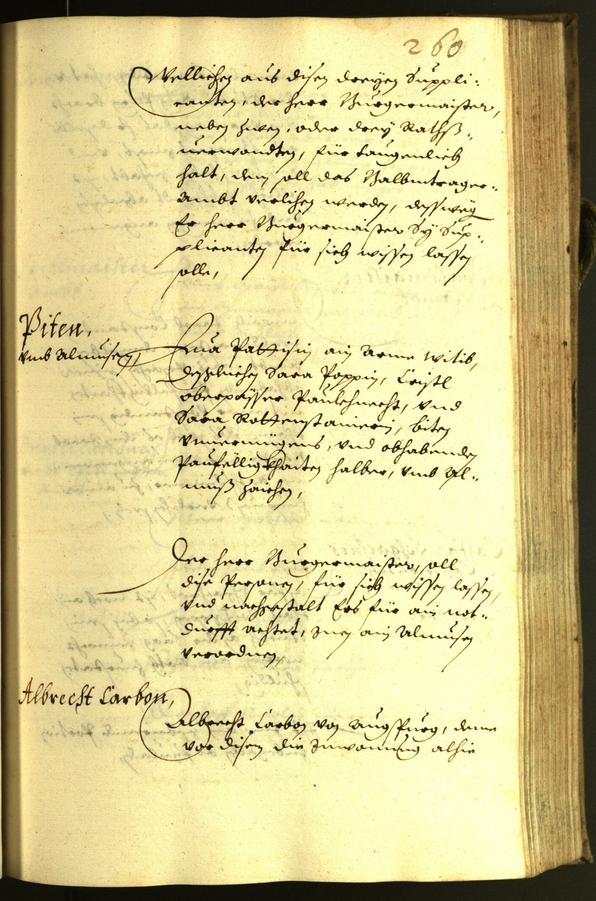 Civic Archives of Bozen-Bolzano - BOhisto Minutes of the council 1629 