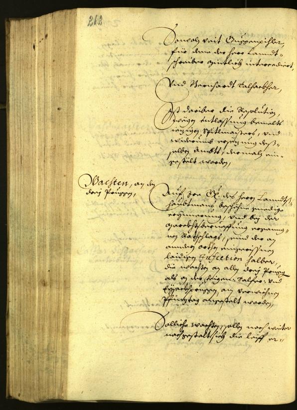 Civic Archives of Bozen-Bolzano - BOhisto Minutes of the council 1629 