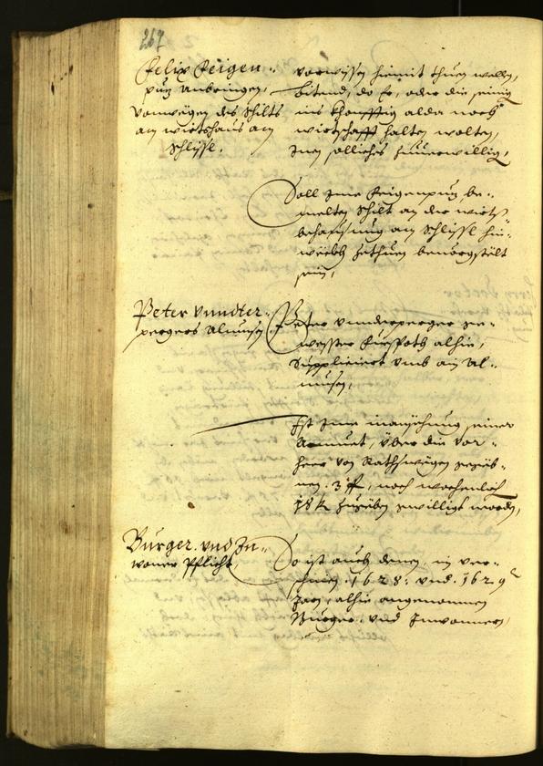 Civic Archives of Bozen-Bolzano - BOhisto Minutes of the council 1629 