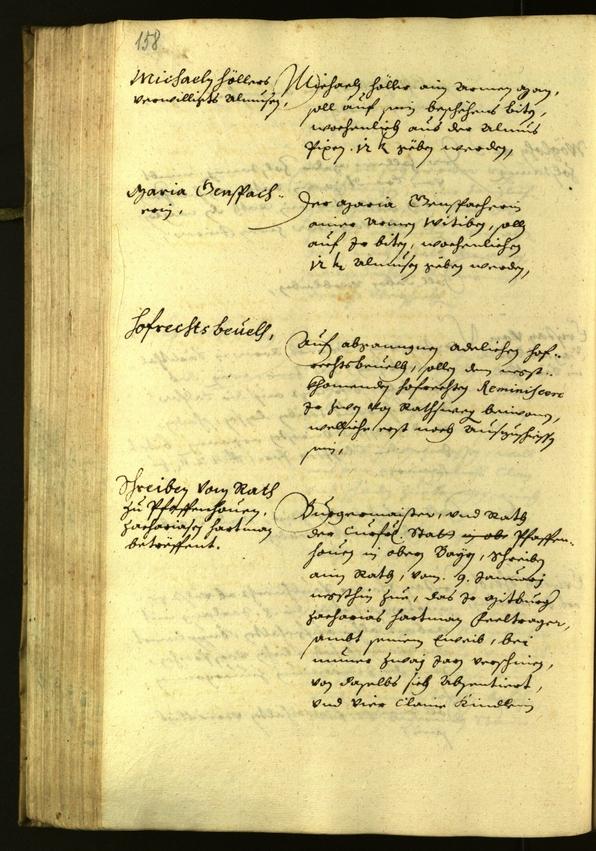 Civic Archives of Bozen-Bolzano - BOhisto Minutes of the council 1629 