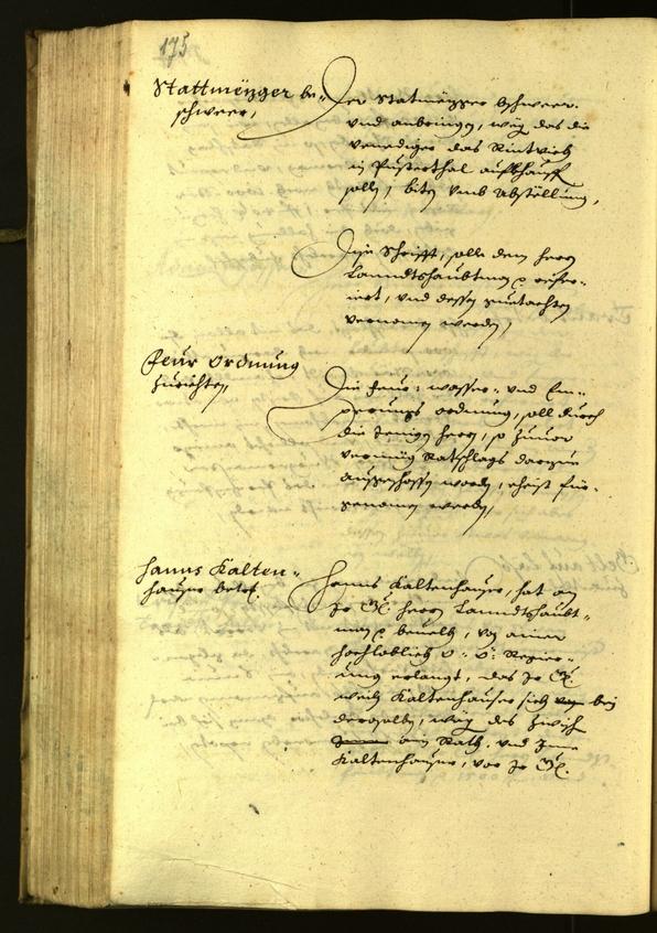 Civic Archives of Bozen-Bolzano - BOhisto Minutes of the council 1629 