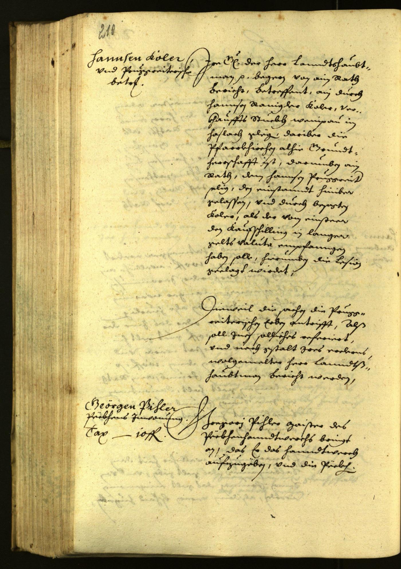 Civic Archives of Bozen-Bolzano - BOhisto Minutes of the council 1629 