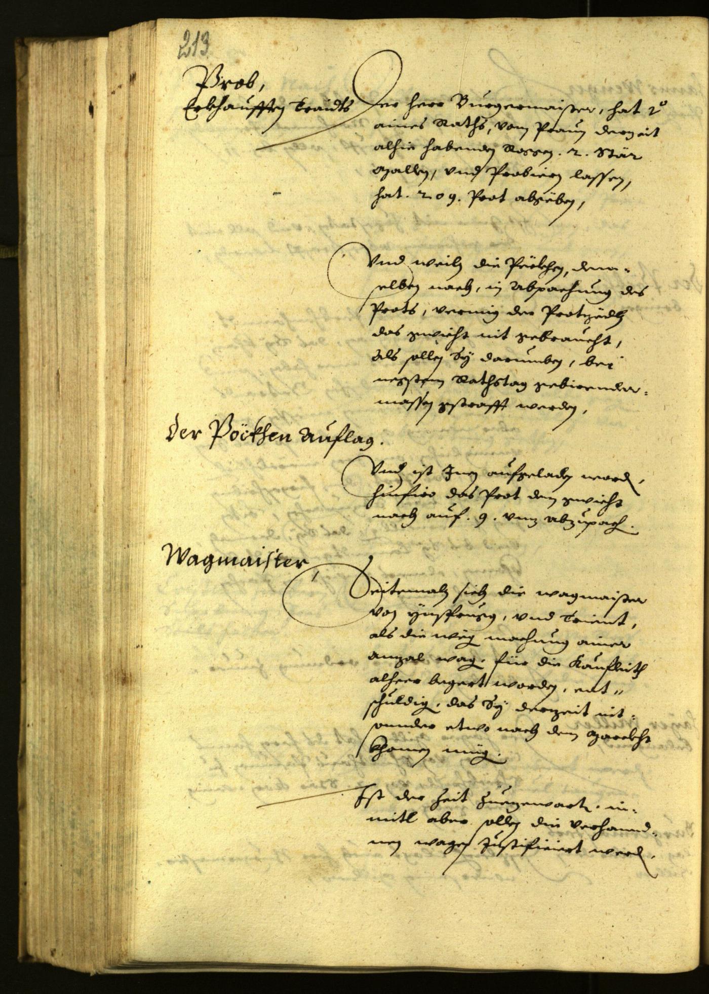 Civic Archives of Bozen-Bolzano - BOhisto Minutes of the council 1629 